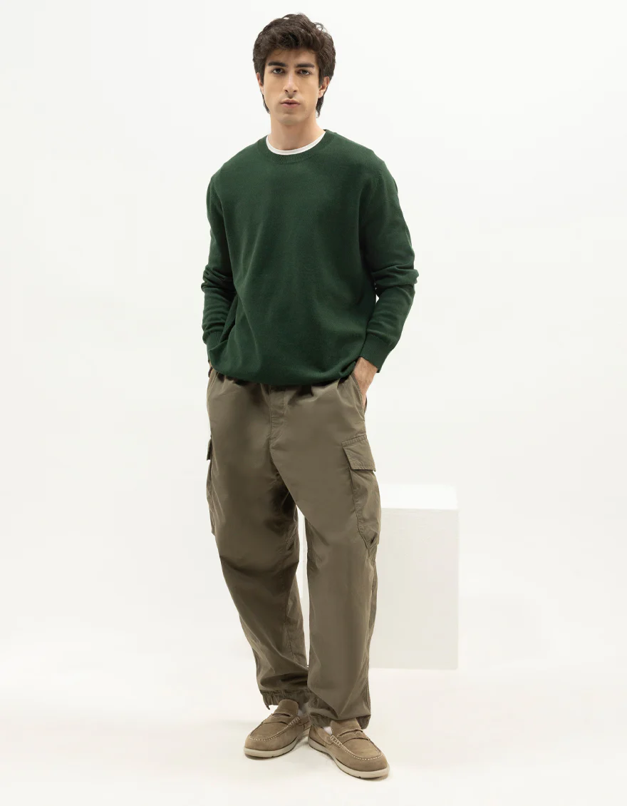 JJ-SWT-0046-FULL SLEEVE CREW SWEATER - Image 2