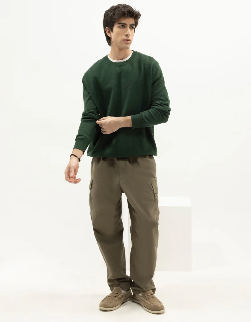 JJ-SWT-0046-FULL SLEEVE CREW SWEATER - Image 3