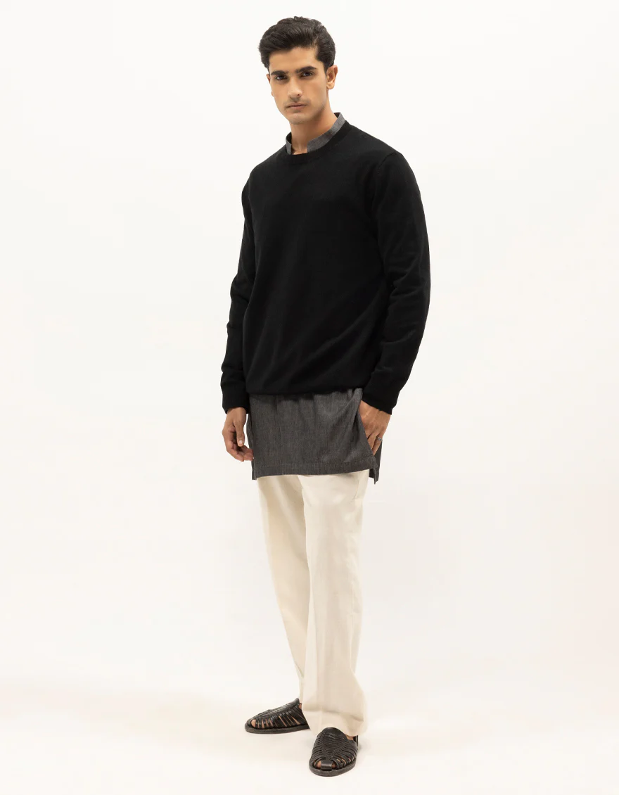 JJ-SWT-0047-FULL SLEEVE CREW SWEATER - Image 2