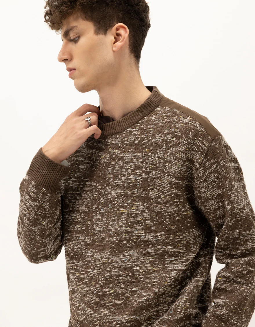 JJ-SWT-0057-FULL SLEEVE CREW SWEATER - Image 4