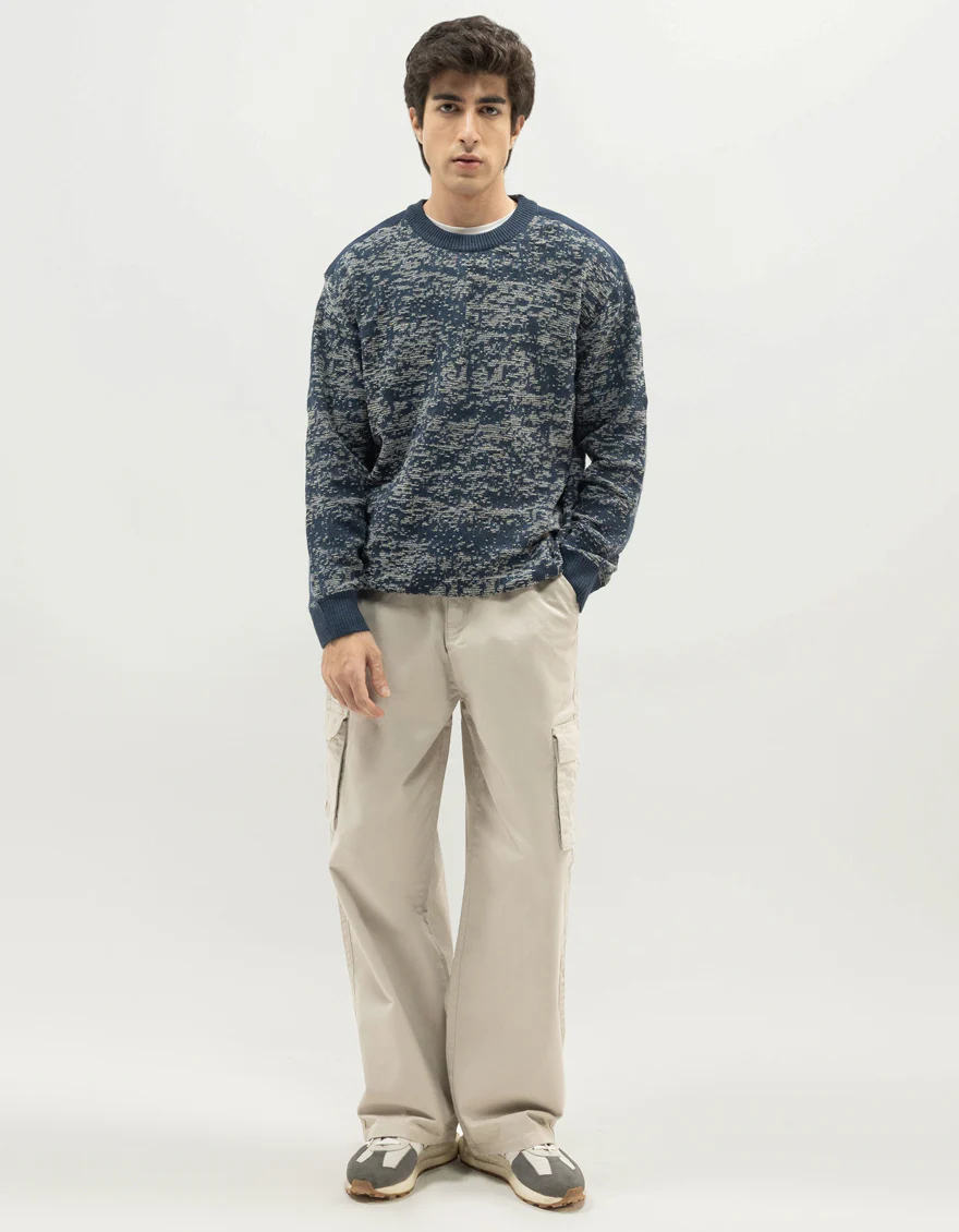 JJ-SWT-0058-FULL SLEEVE CREW SWEATER - Image 4