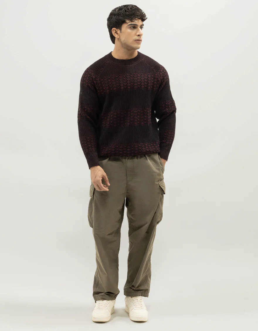 JJ-SWT-0066-FULL SLEEVE CREW SWEATER - Image 4