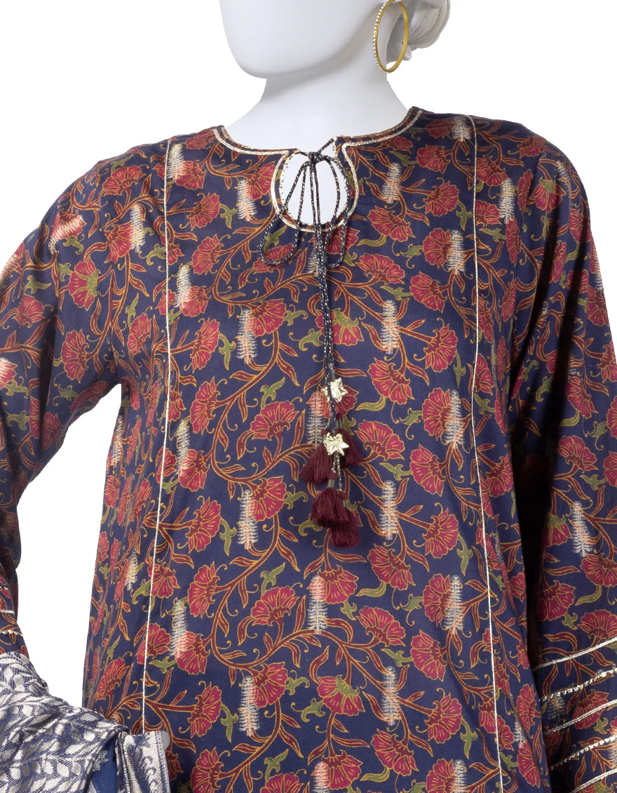 JLAWN-S-25-3284 KALAMKARI-4 - Image 3