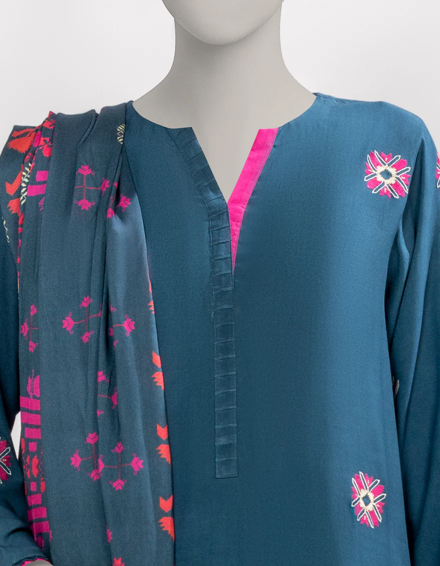 JLAWN-W-25-3595 PHULKARI-5 - Image 3